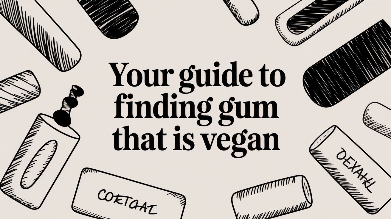 Your Guide to Finding Gum That Is Vegan