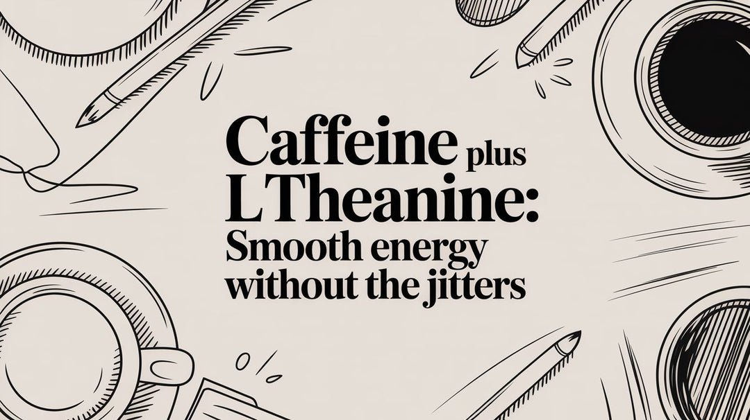 Caffeine plus L Theanine: Smooth Energy Without the Jitters