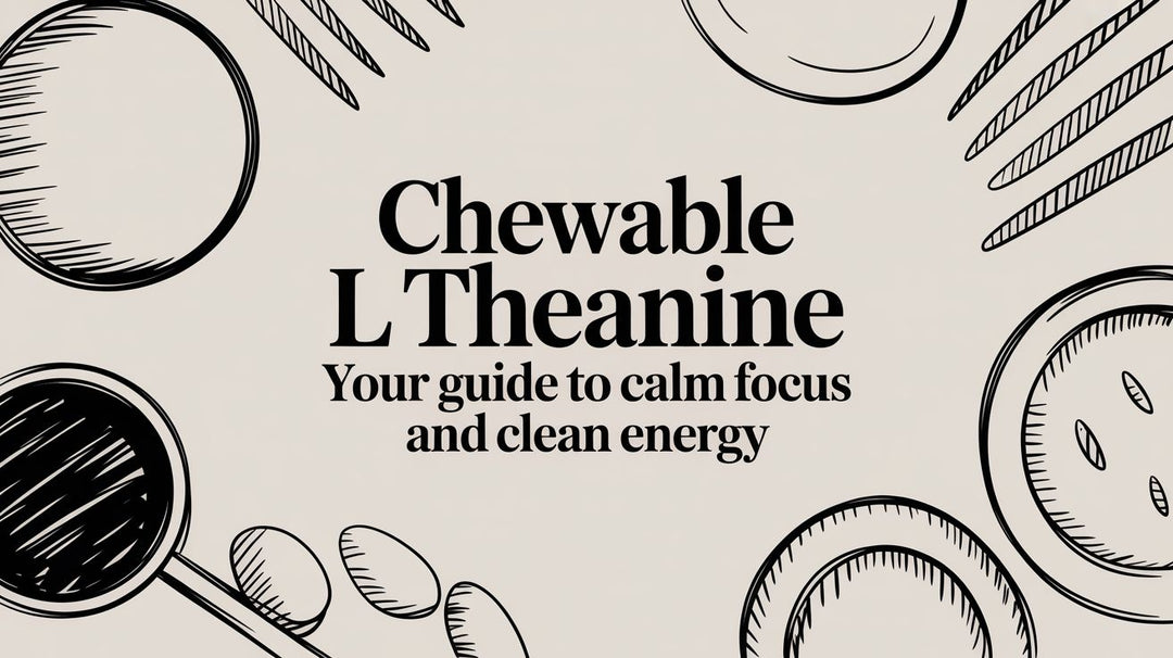 Chewable L Theanine Your Guide to Calm Focus and Clean Energy