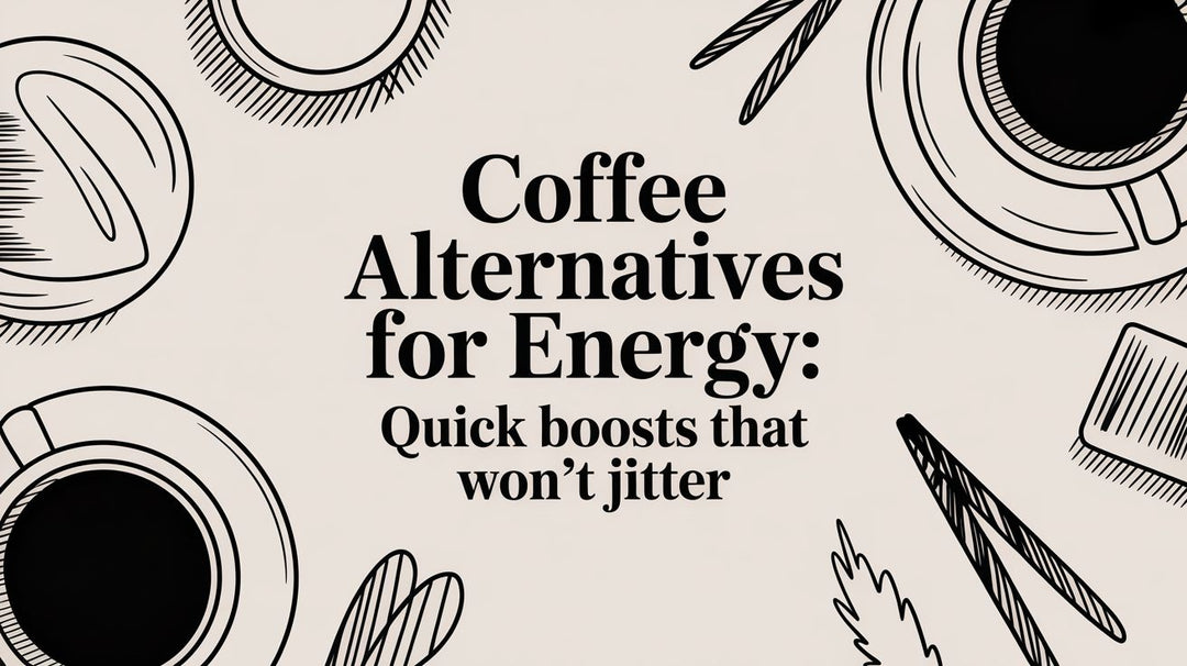 Coffee Alternatives for Energy: Quick Boosts That Won't Jitter
