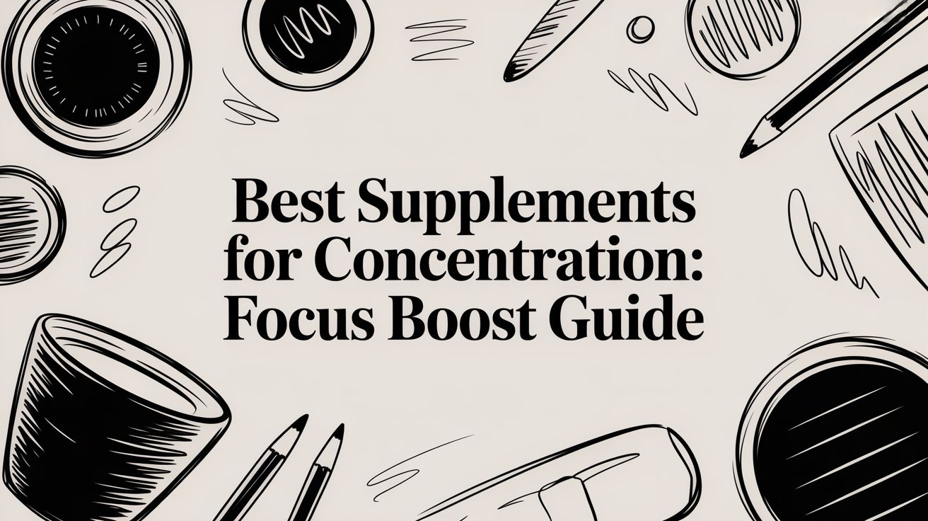 best supplements for concentration: Focus Boost Guide