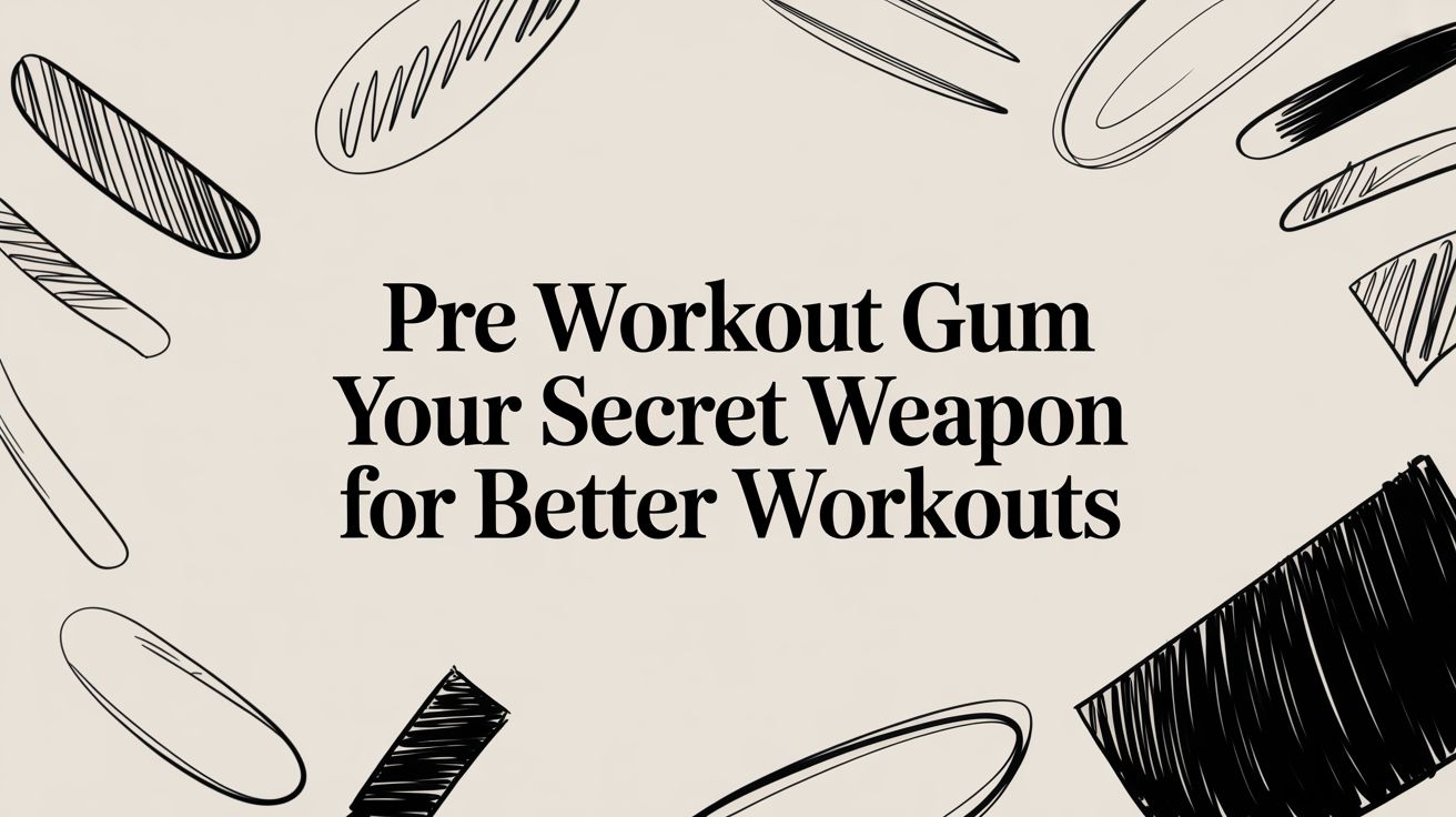 Pre Workout Gum Your Secret Weapon for Better Workouts