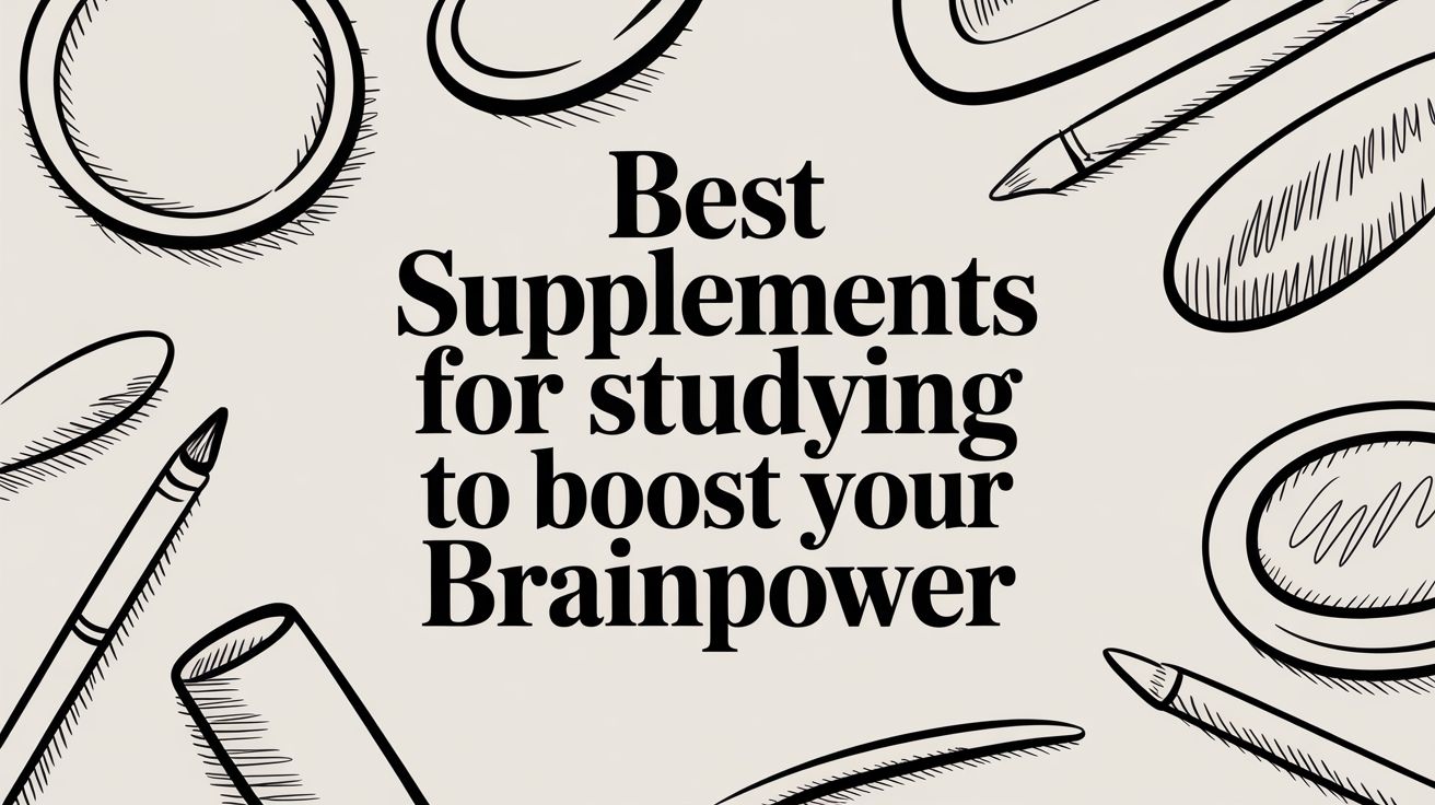 Best Supplements For Studying To Boost Your Brainpower