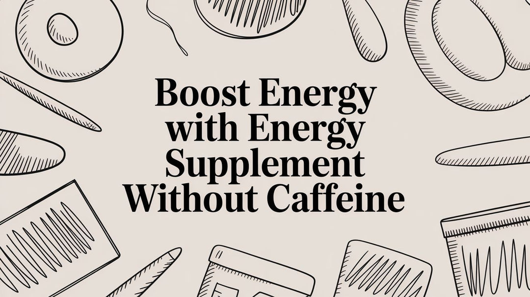 Boost energy with energy supplement without caffeine
