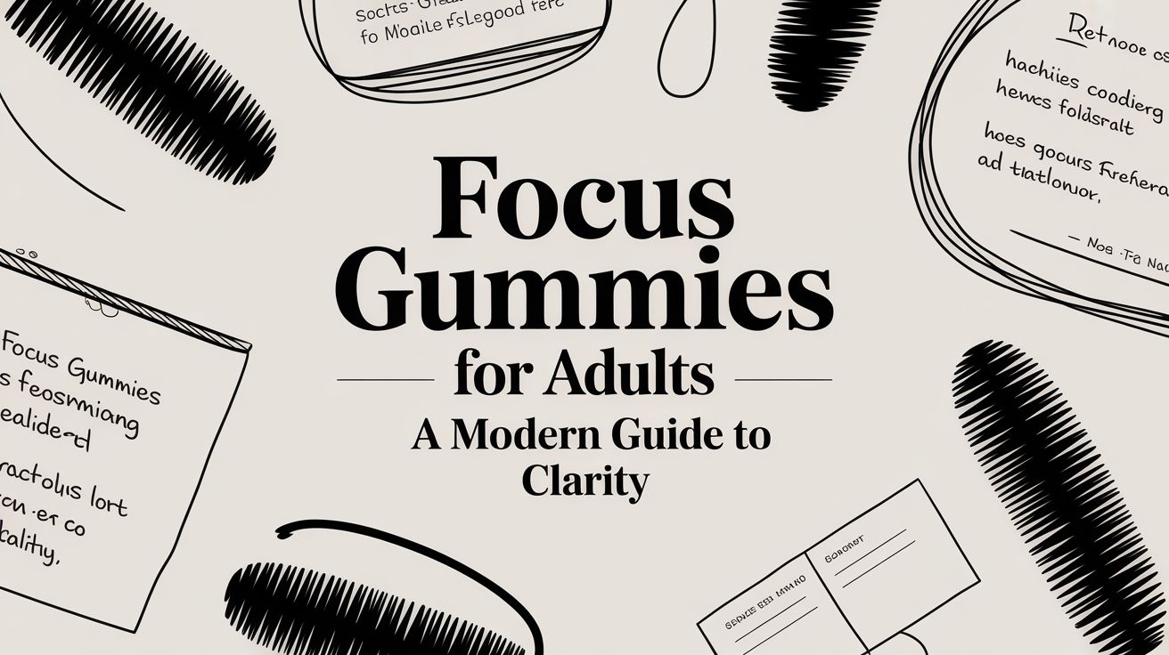 Focus Gummies for Adults A Modern Guide to Clarity