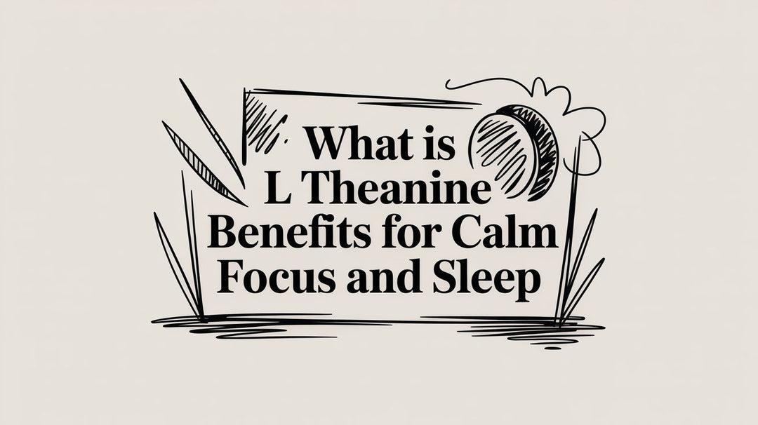 what is l theanine benefits for calm focus and sleep