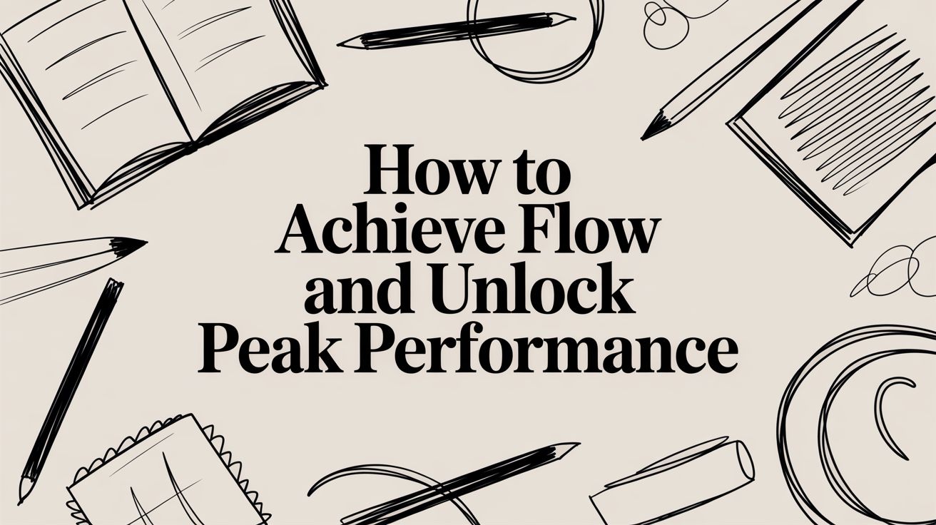 How to Achieve Flow and Unlock Peak Performance – Dialed In Nootropics