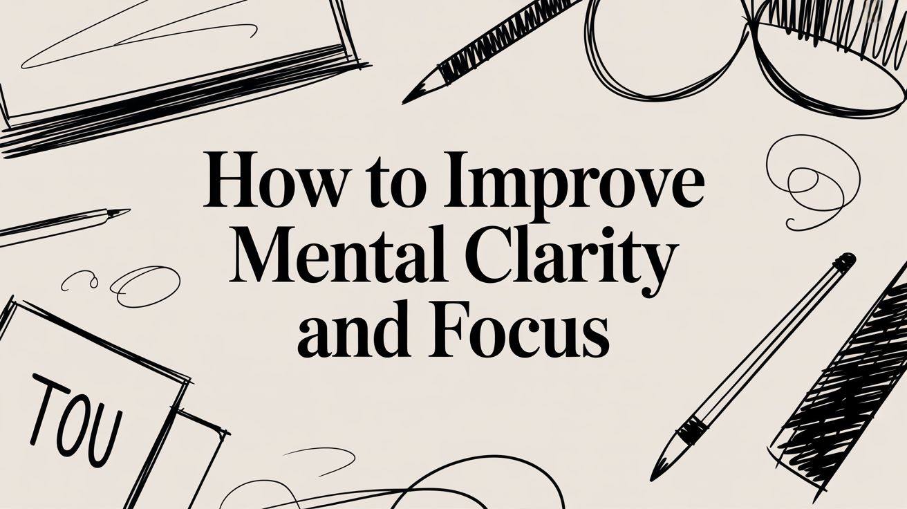 How to Improve Mental Clarity and Focus
