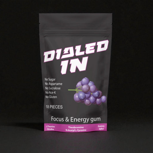 The Future of Focus & Energy | Nootropic Gum & Pouches by Dialed In