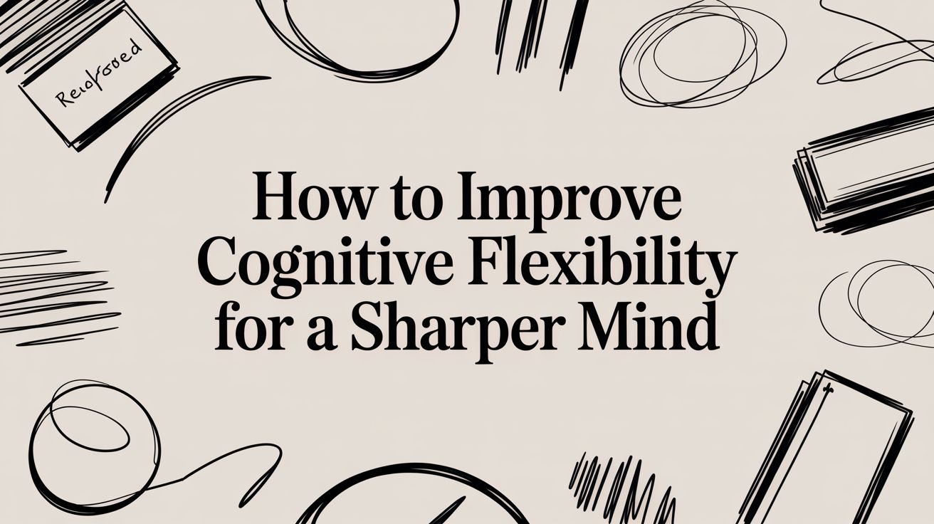 How to Improve Cognitive Flexibility for a Sharper Mind
