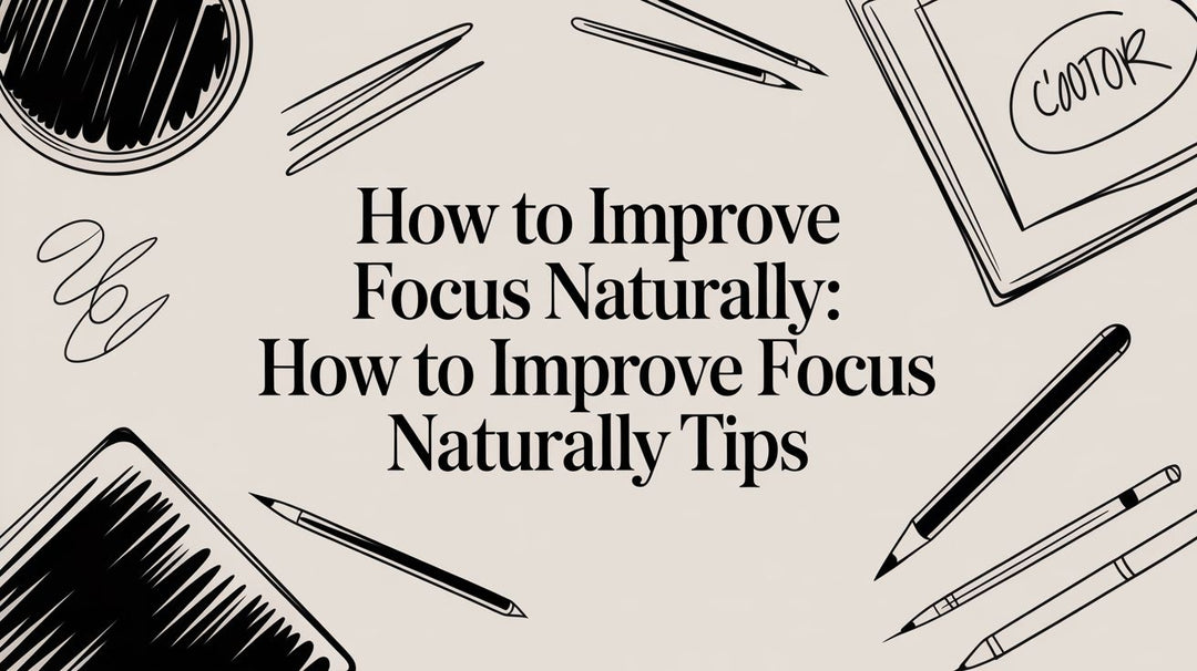 How to Improve Focus Naturally: how to improve focus naturally tips