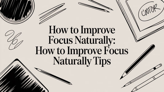 How to Improve Focus Naturally: how to improve focus naturally tips