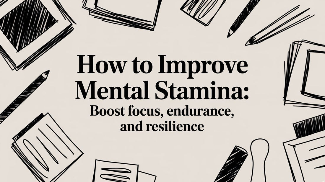 How to Improve Mental Stamina: Boost Focus, Endurance, and Resilience