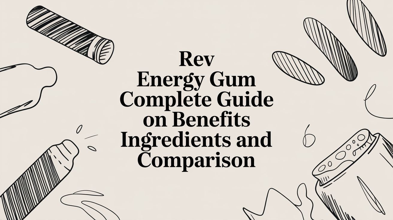 Rev Energy Gum Complete Guide on Benefits Ingredients and Comparison ...