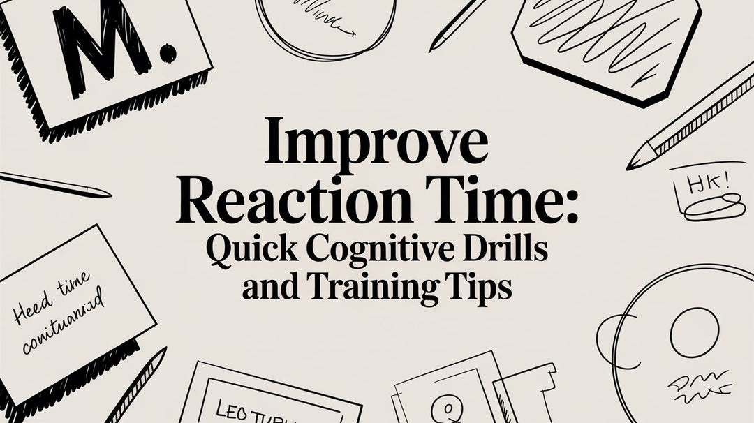 Improve reaction time: Quick Cognitive Drills and Training Tips