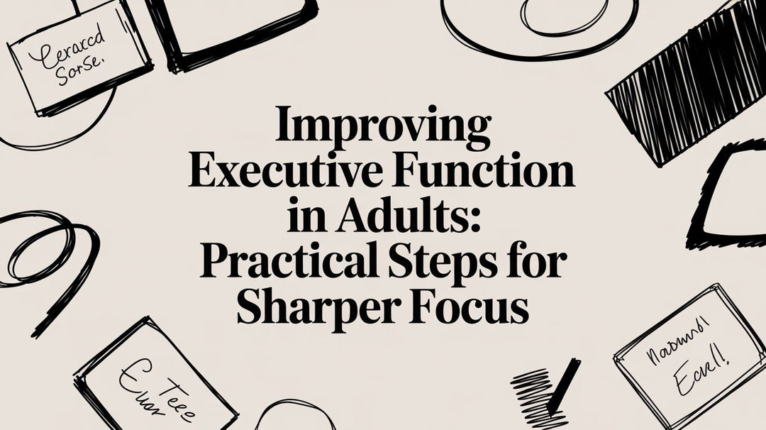 Improving executive function in adults: Practical steps for sharper focus