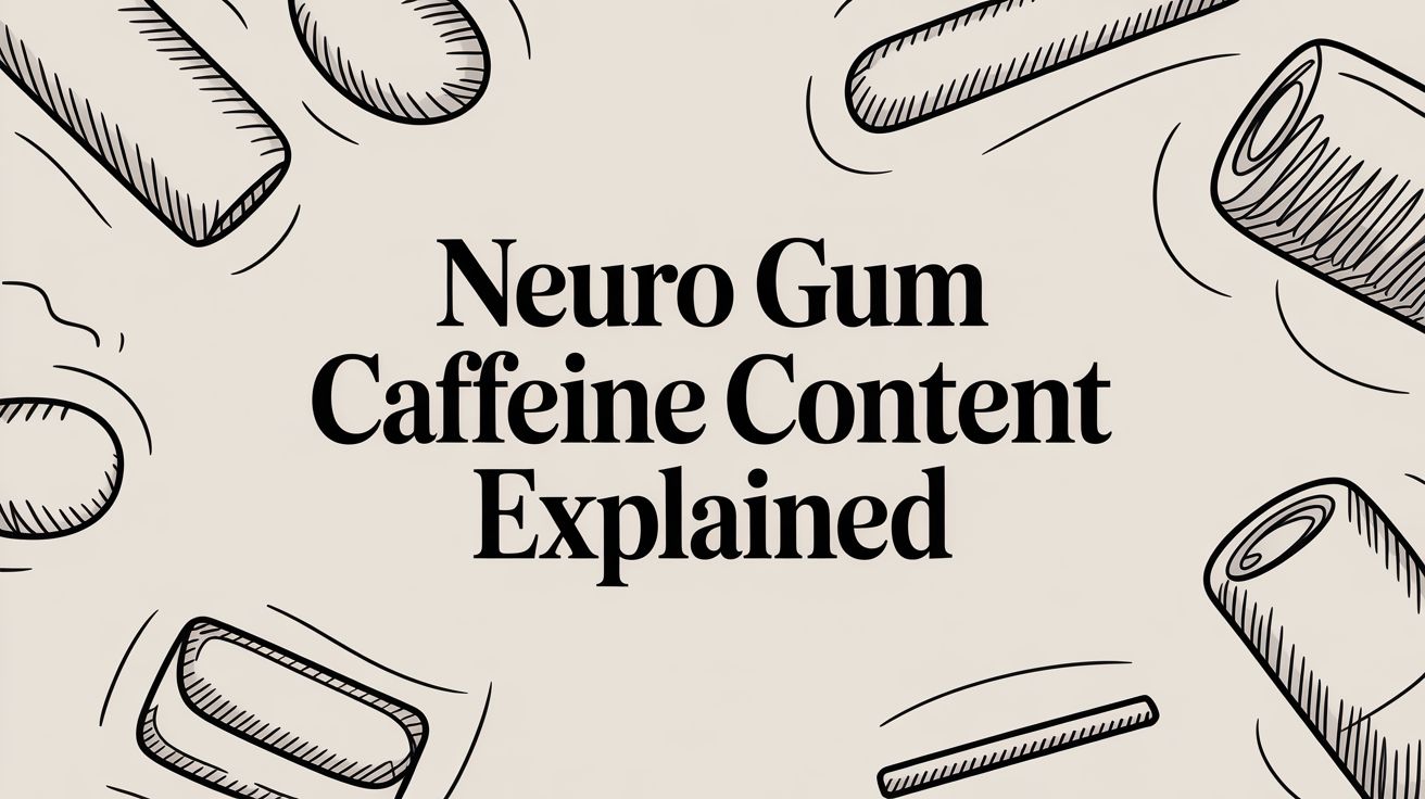 Neuro Gum Caffeine Content Explained