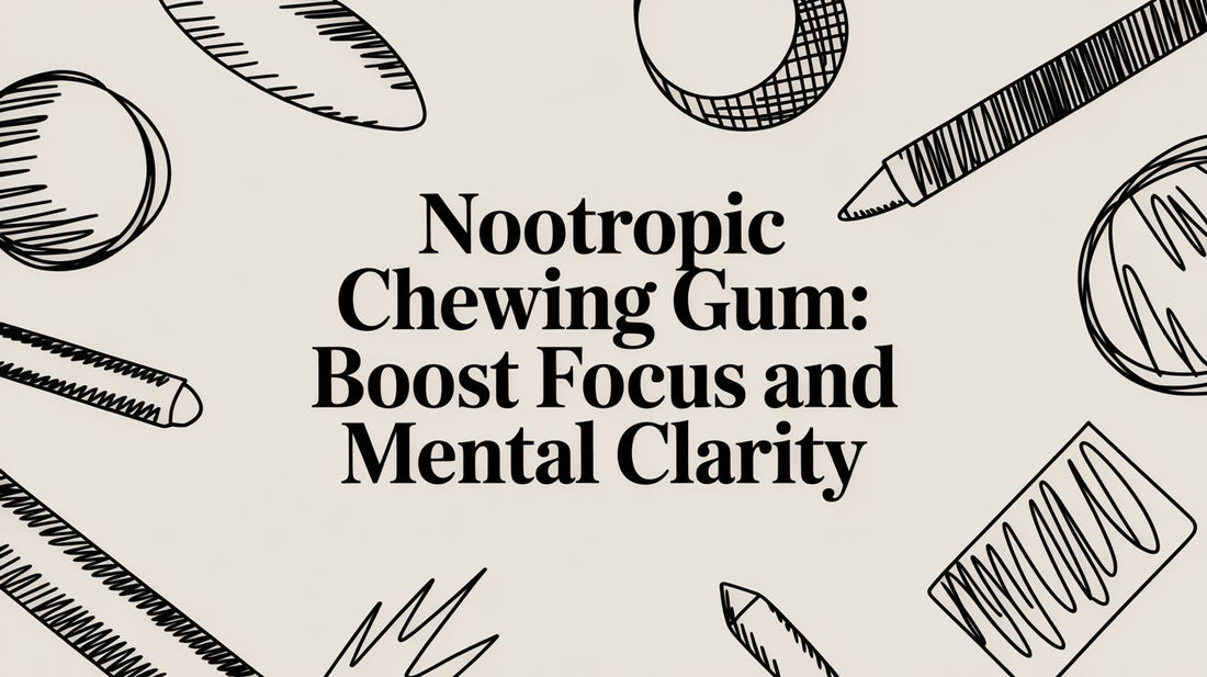 Nootropic Chewing Gum: Boost Focus and Mental Clarity