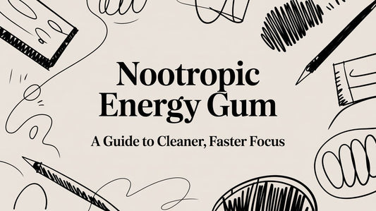 Nootropic Energy Gum A Guide to Cleaner Faster Focus