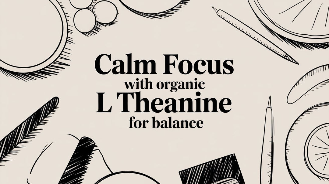 Calm Focus with organic l theanine for balance