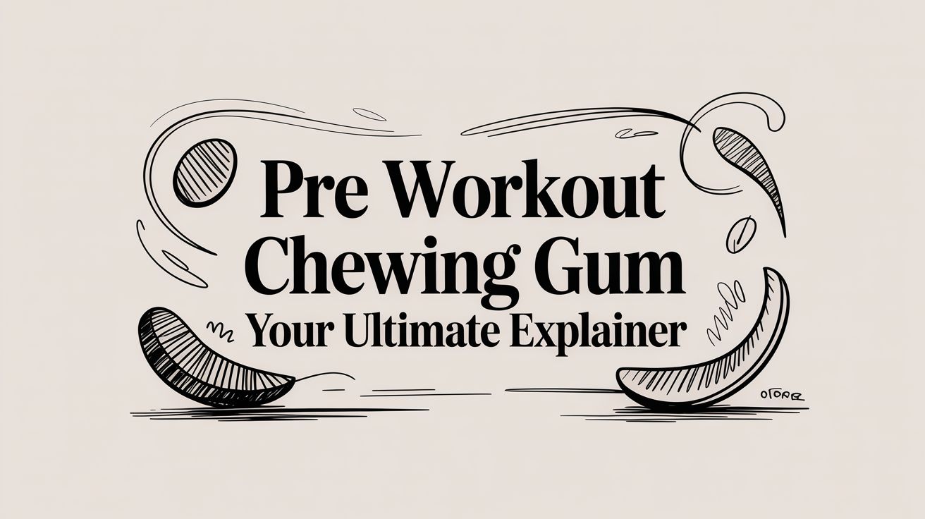Pre Workout Chewing Gum Your Ultimate Explainer