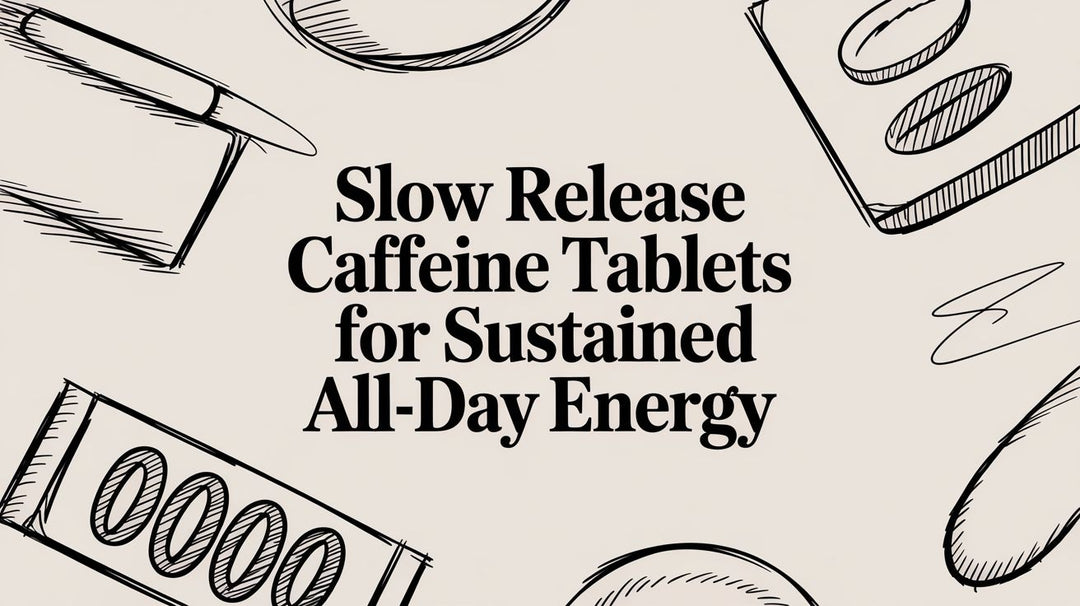 Slow Release Caffeine Tablets for Sustained All-Day Energy