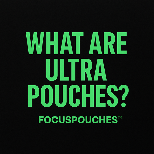 Ultra pouches for focus and energy — nootropic performance pouch example.