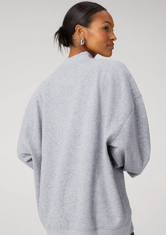 Dialed In Fabletics Oversized Mock Neck Sweatshirt