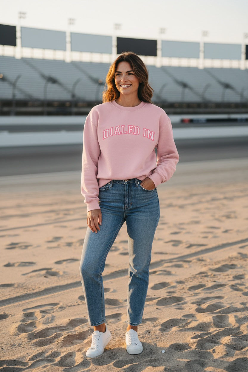 Dialed In Abercrombie Oversized Mock Neck Sweatshirt