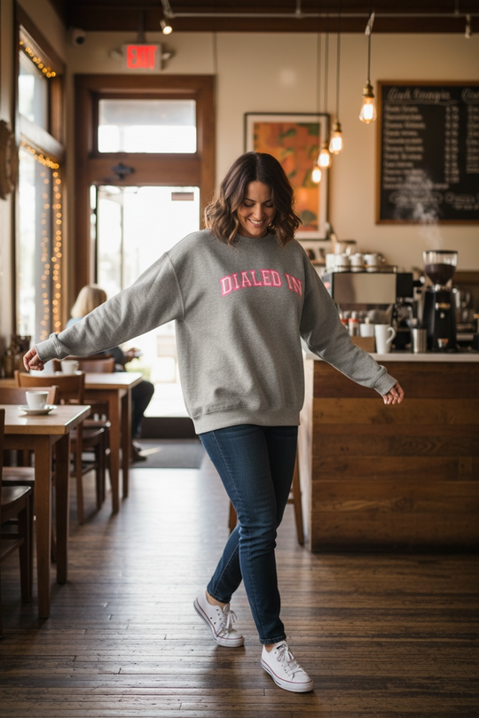 Dialed In Fabletics Oversized Mock Neck Sweatshirt