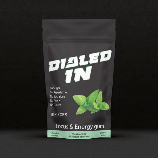 Dialed In Nootropic Focus and Energy Gum